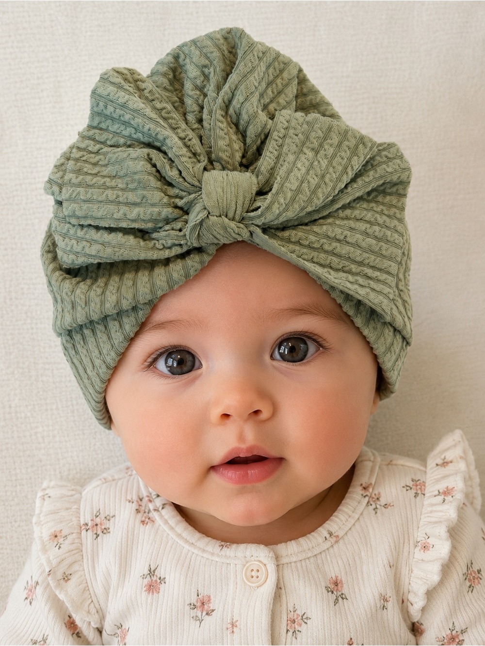 WAFFLE KNIT TURBAN HEADWRAP